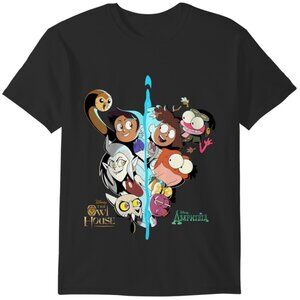 Owl House T-Shirt Disney Amphibia All Characters Cartoon Fan Graphic Tee 92